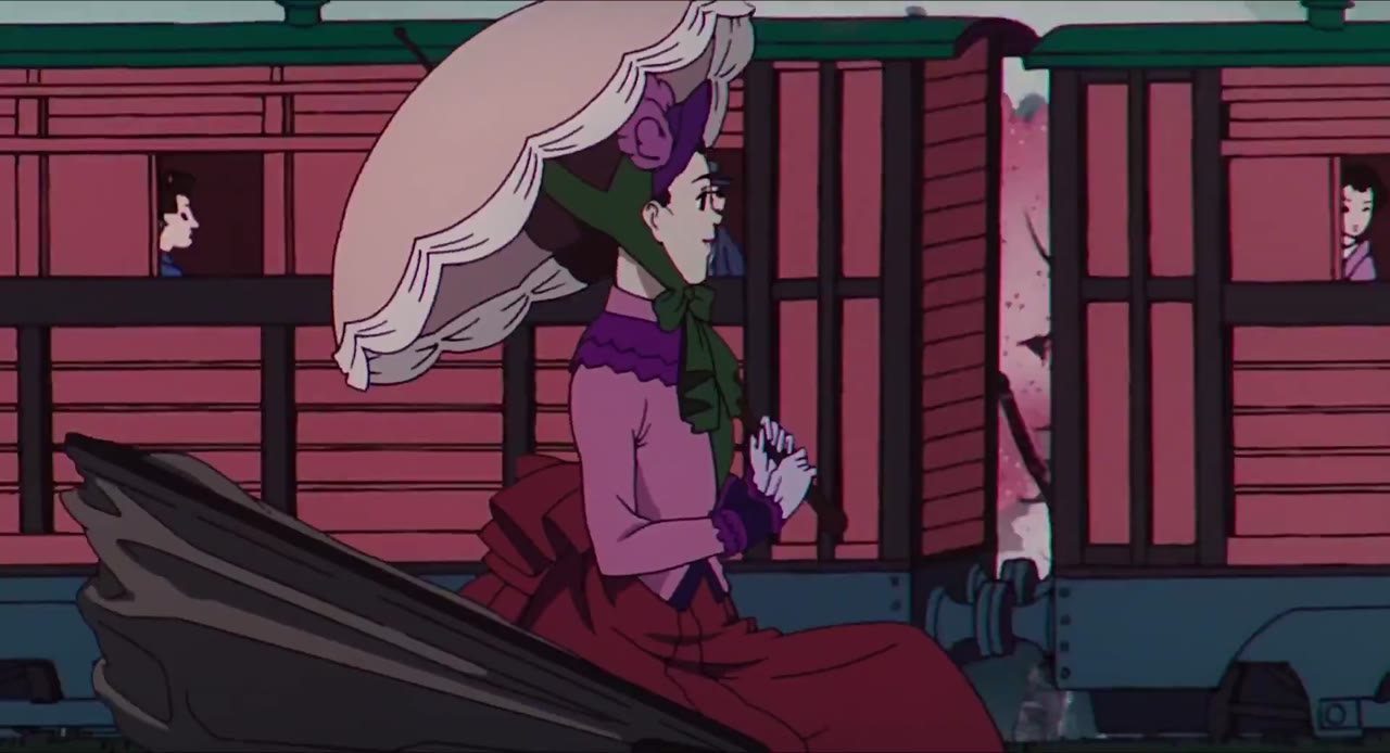 Millennium Actress tập 1 cảnh 2