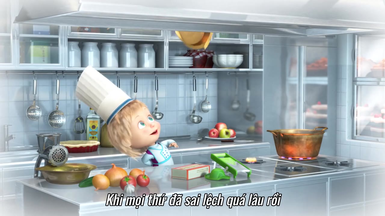 Masha và bạn Gấu (Phần 3) tập 8 cảnh 3