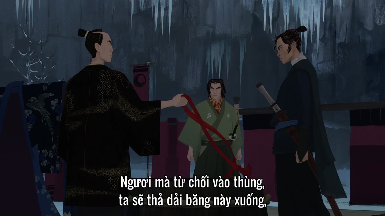Samurai mắt xanh tập 3 cảnh 3