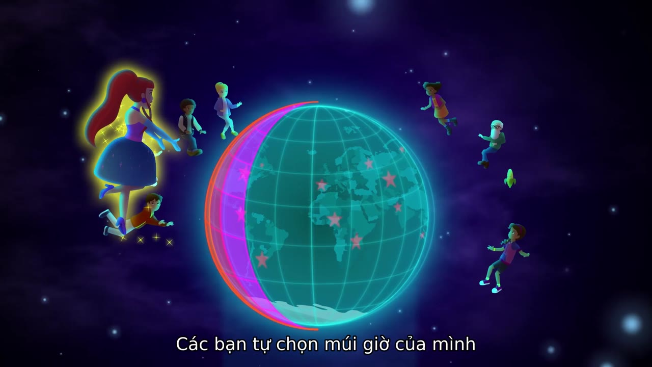 Chuyến xe khoa học kỳ thú: Các múi giờ tập 1 cảnh 2