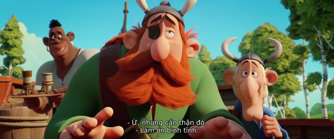 Asterix 2: Bí Kíp Luyện Thần Dược tập 1 cảnh 2