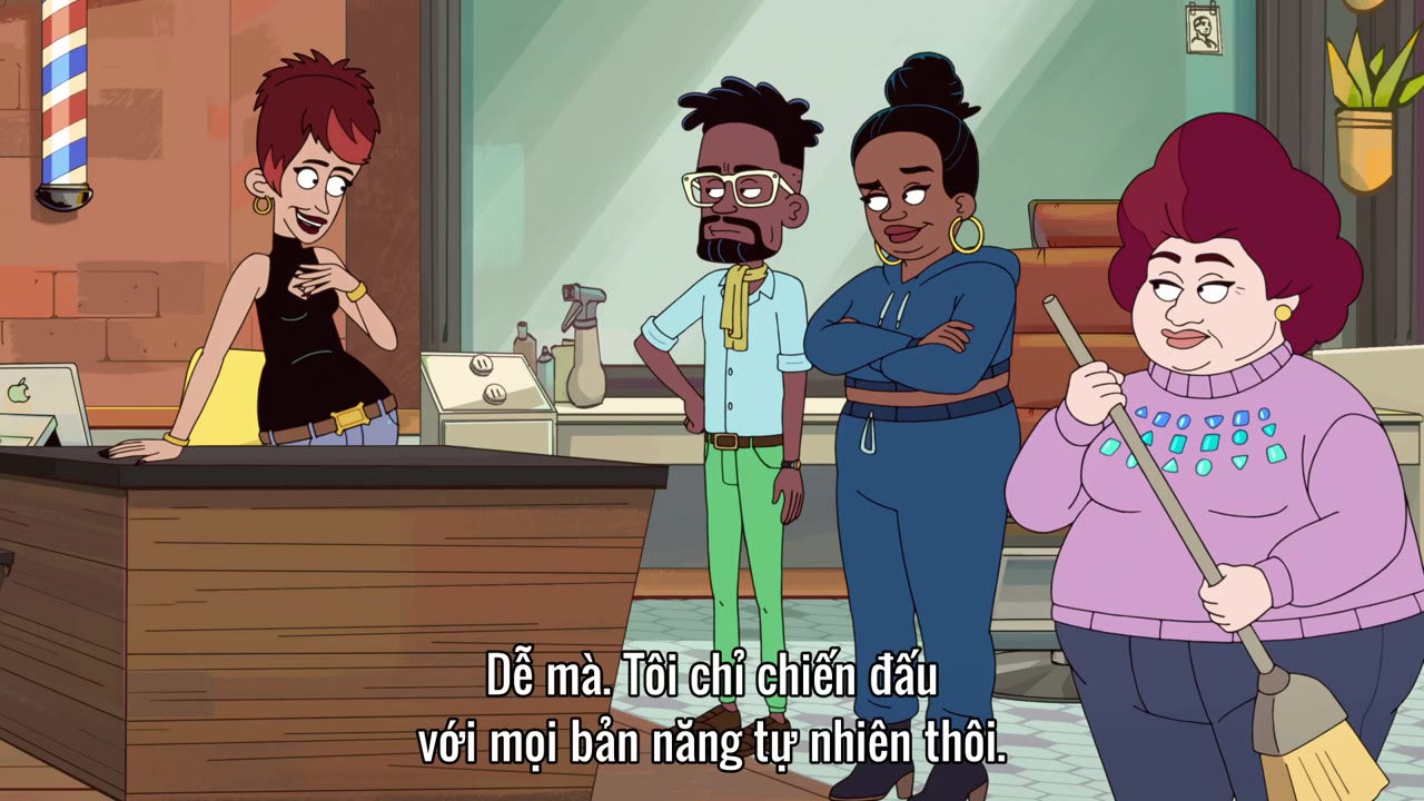 Bà cô tiệc tùng tập 4 cảnh 2