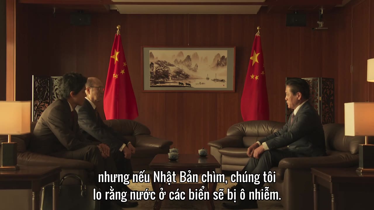 Mặt trời chìm đáy biển: Những người mang hy vọng tập 7 cảnh 3