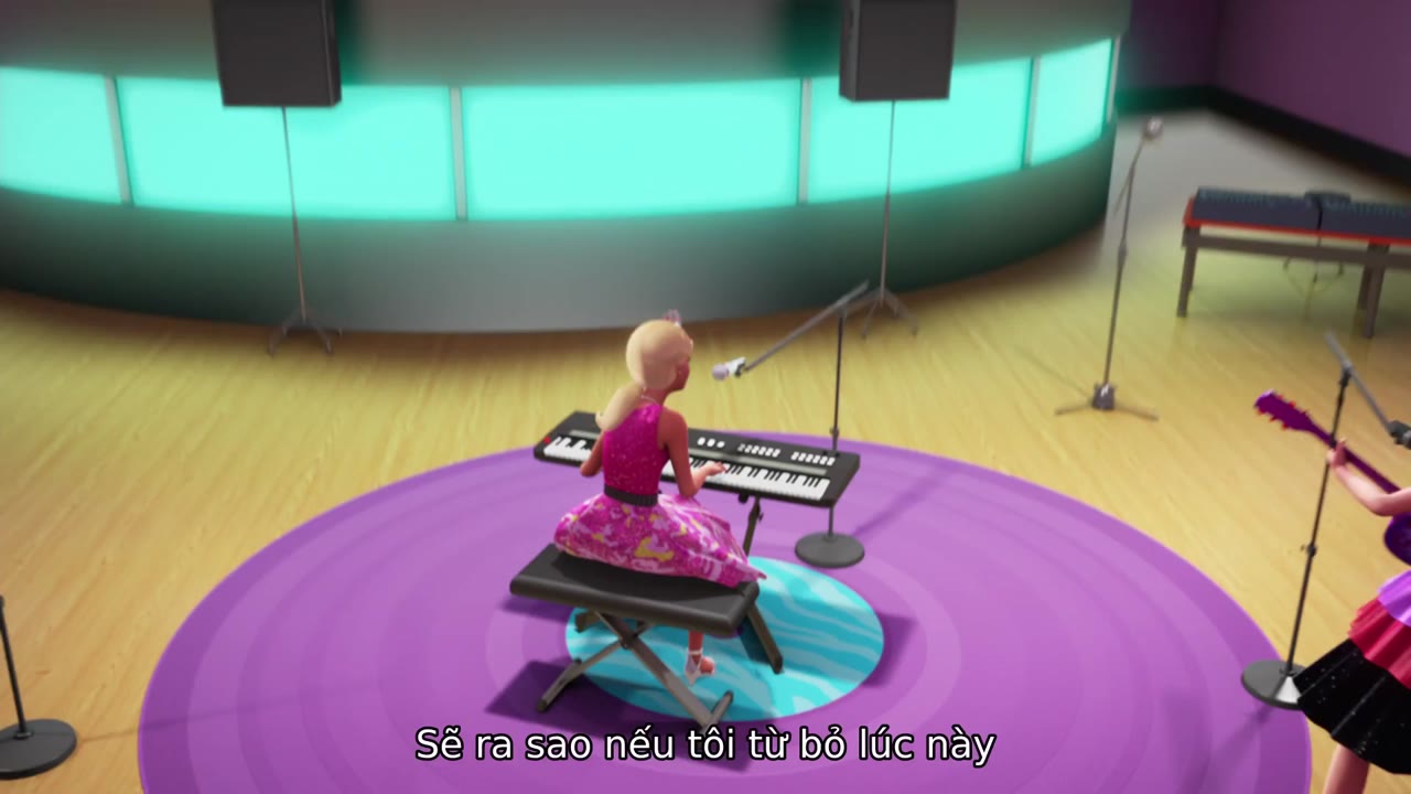 Barbie và nhạc hội rock hoàng gia tập 1 cảnh 2