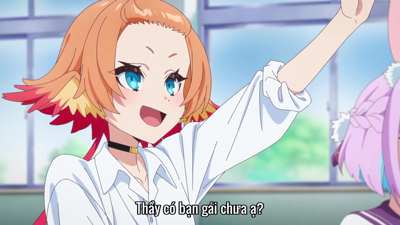 Lớp Học Phi Nhân Loại Của Thầy Giáo Ghét Con Người (Jingai Kyoushitsu no Ningengirai Kyoushi) tập 1 cảnh 2