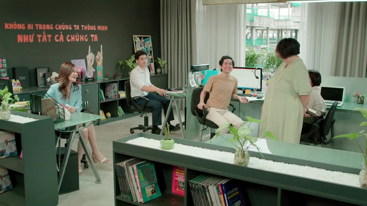 Nhỏ to chốn văn phòng tập 3 cảnh 3