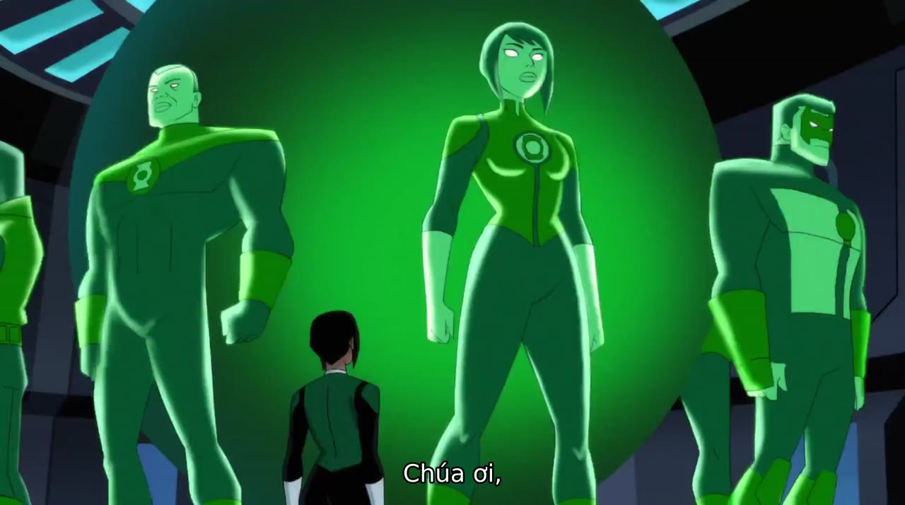 Liên Minh Công Lý Đối Đầu Fatal Five tập 1 cảnh 2