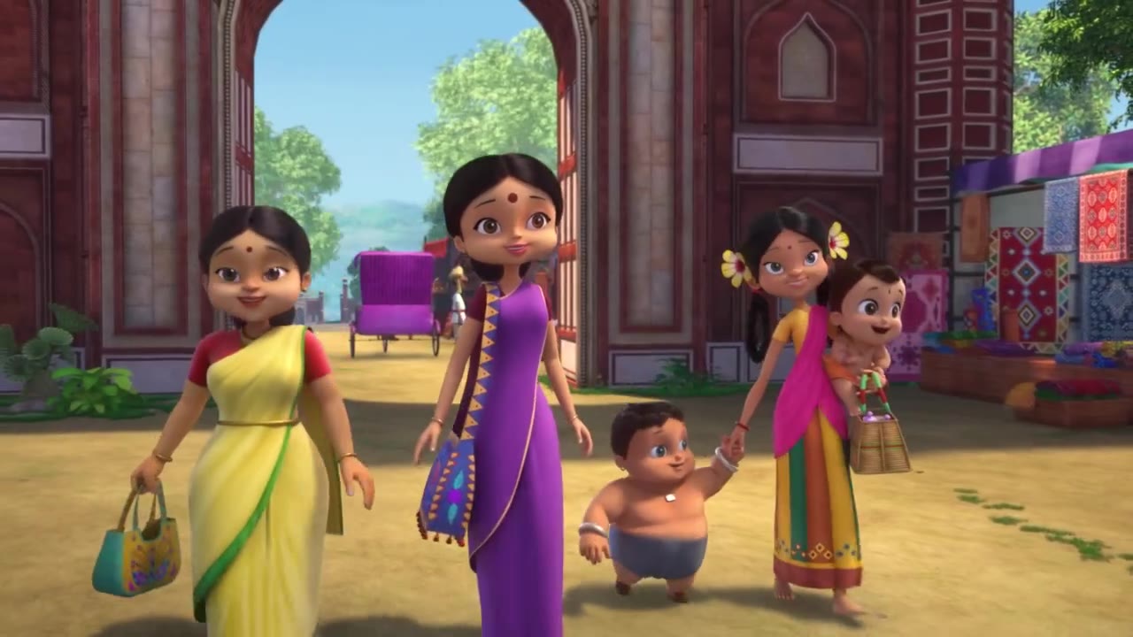 Nhóc Bheem quả cảm: Em yêu Taj Mahal tập 1