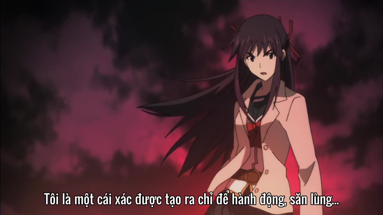Shikabane Hime: Aka tập 1 cảnh 3
