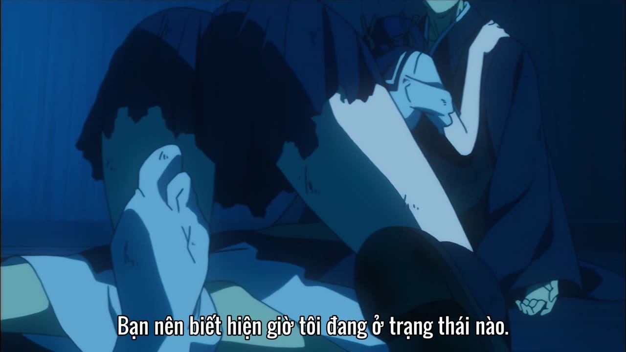Shikabane Hime: Aka tập 12 cảnh 2