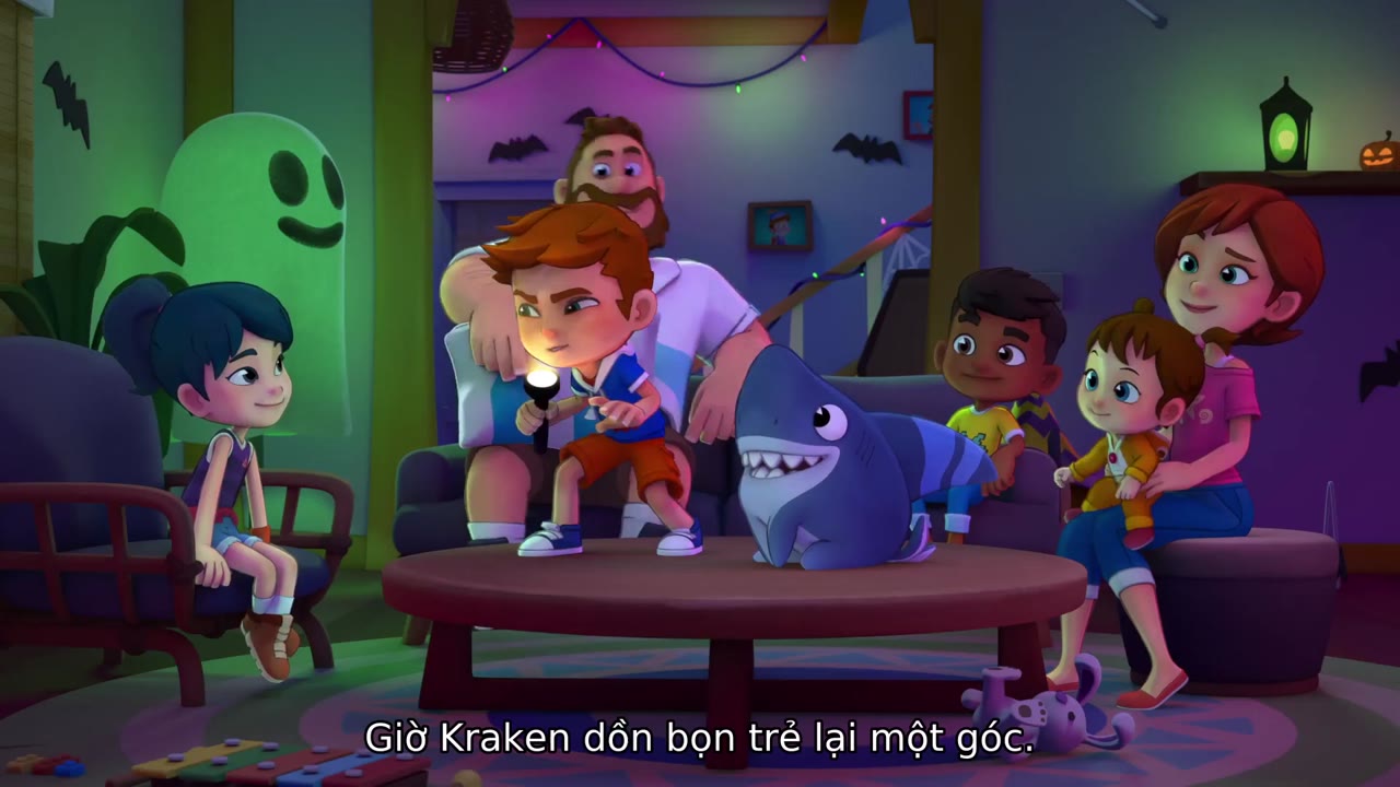 Halloween tuyệt vời của Sharkdog tập 1 cảnh 2
