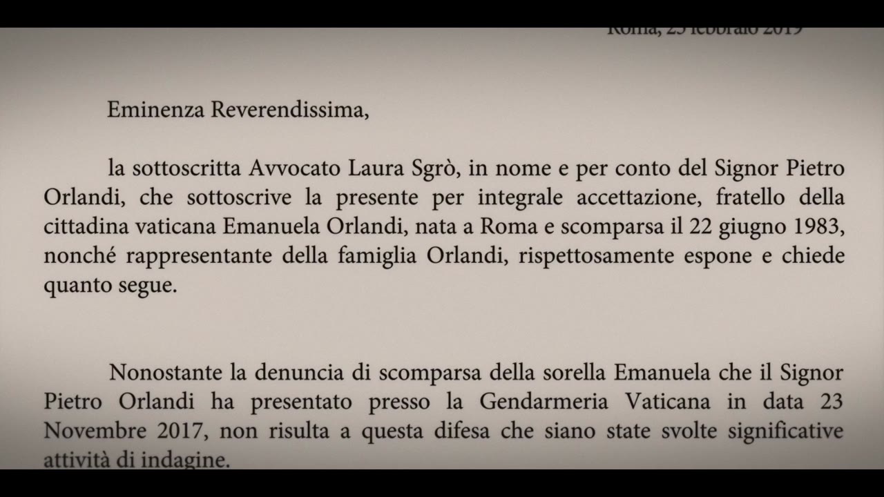 Cô gái Vatican: Vụ mất tích của Emanuela Orlandi tập 4 cảnh 2