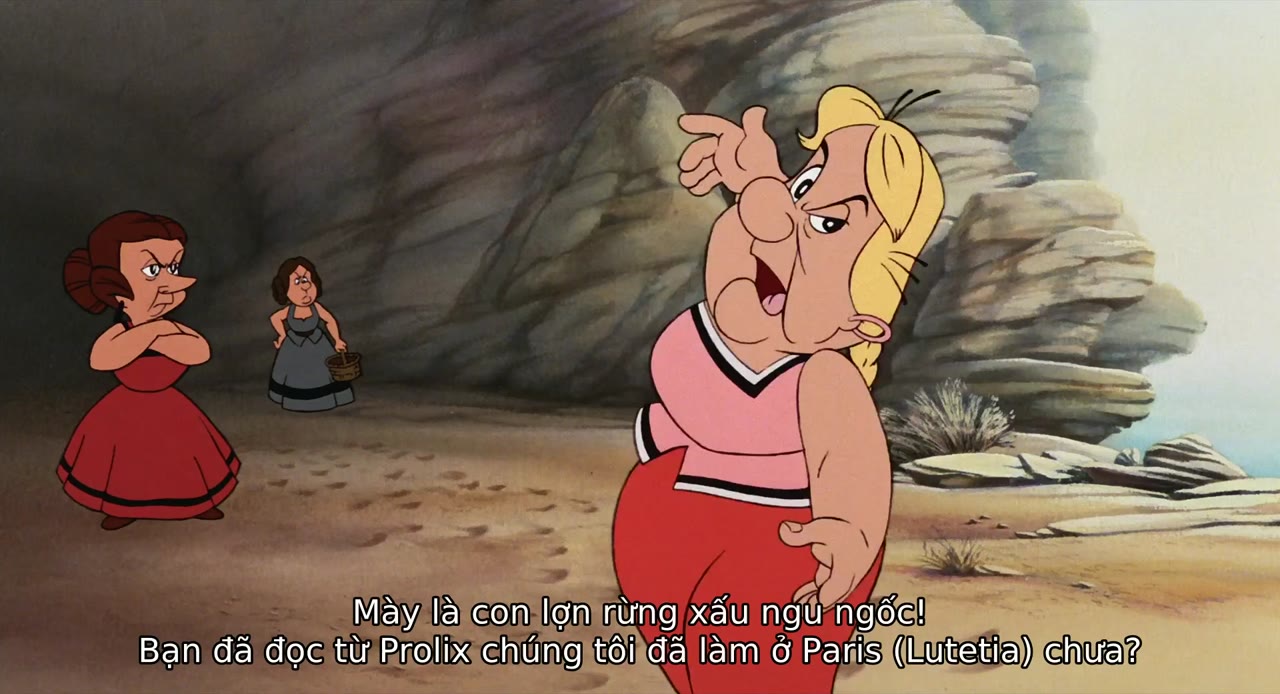 Asterix Và Cuộc Đại Chiến tập 1 cảnh 3