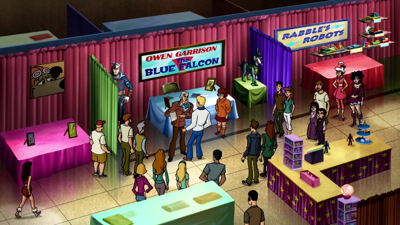 Scooby Doo! Mặt nạ chim ưng xanh tập 1 cảnh 2