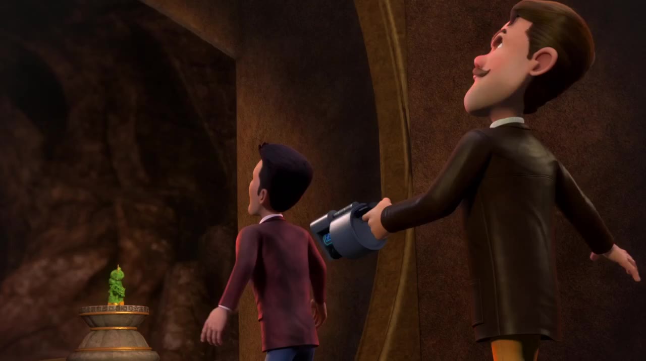 Đầu Gấu Bắc Cực 3: Truy Tìm Cổ Vật tập 1 cảnh 3