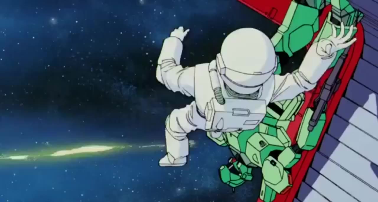 Chiến sĩ cơ động Gundam: Char phản công tập 1 cảnh 3