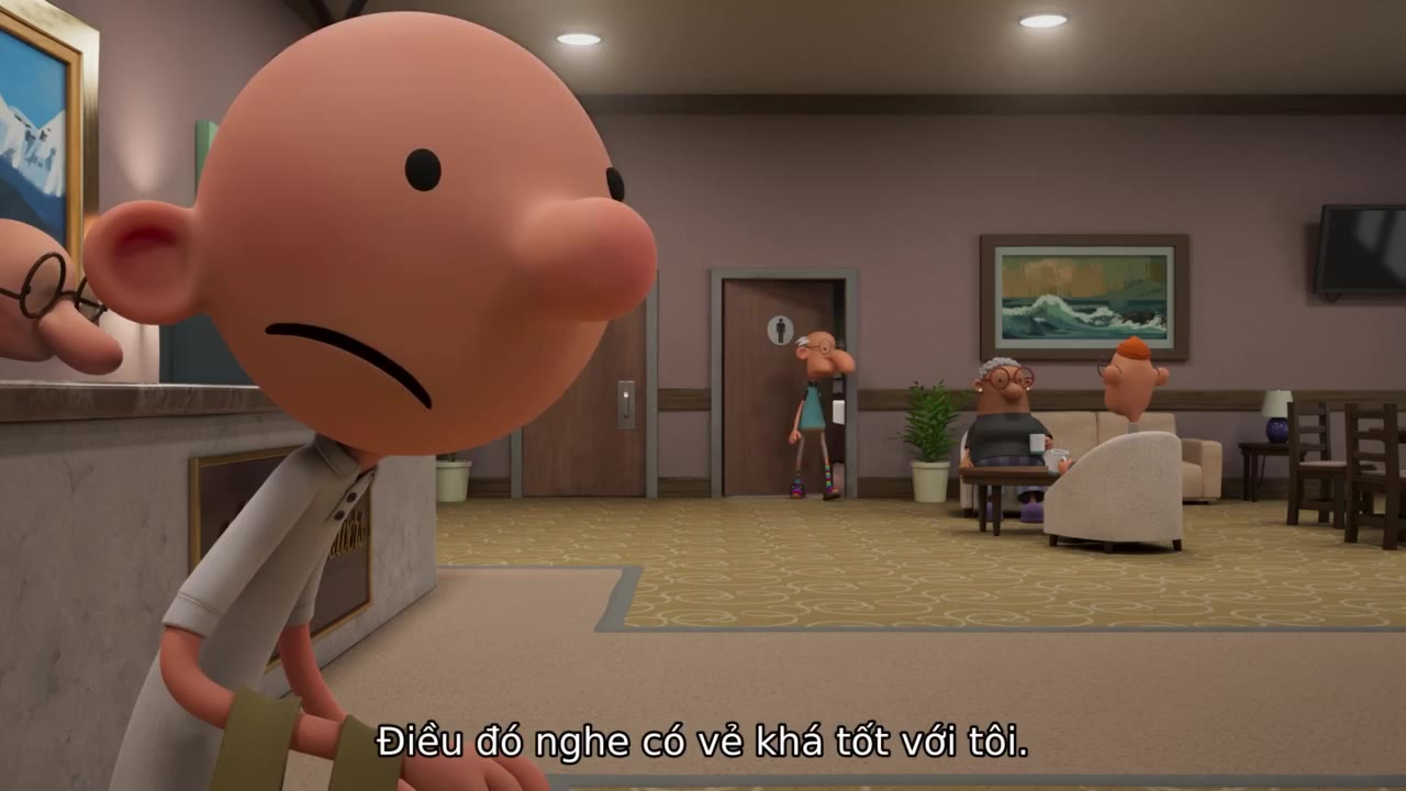 Nhật Ký Chú Bé Nhút Nhát: Luật của Rodrick tập 1 cảnh 2