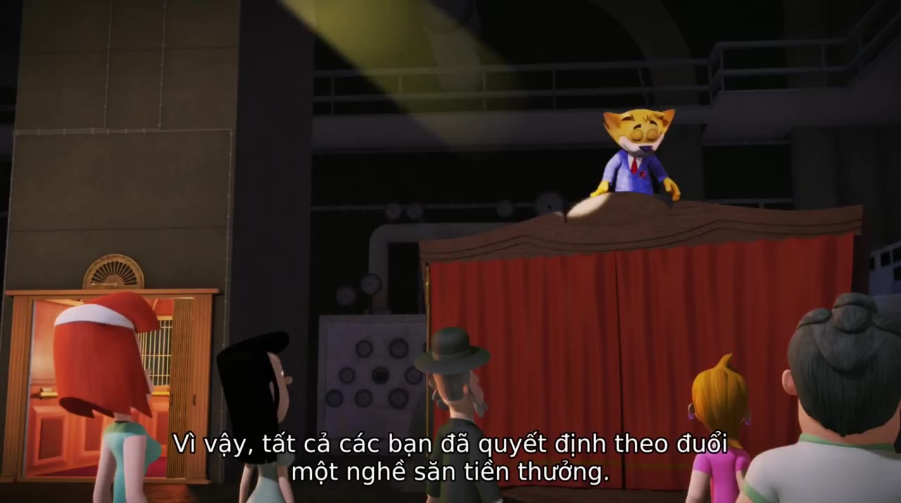 Băng Nhóm Của Top Cat tập 1 cảnh 3