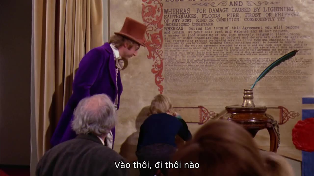 Willy Wonka và Nhà Máy Sôcôla tập 1 cảnh 2