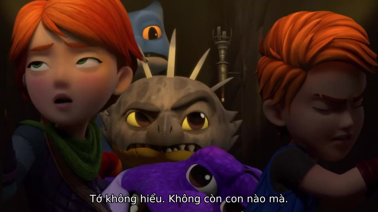Biệt đội giải cứu rồng: Săn Rồng Vàng tập 1 cảnh 3