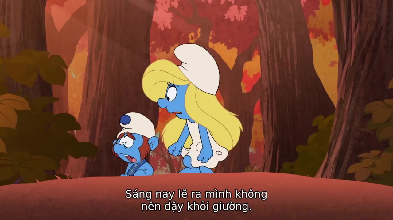 Xì Trum: Huyền Thoại Rừng Smurfy tập 1 cảnh 2
