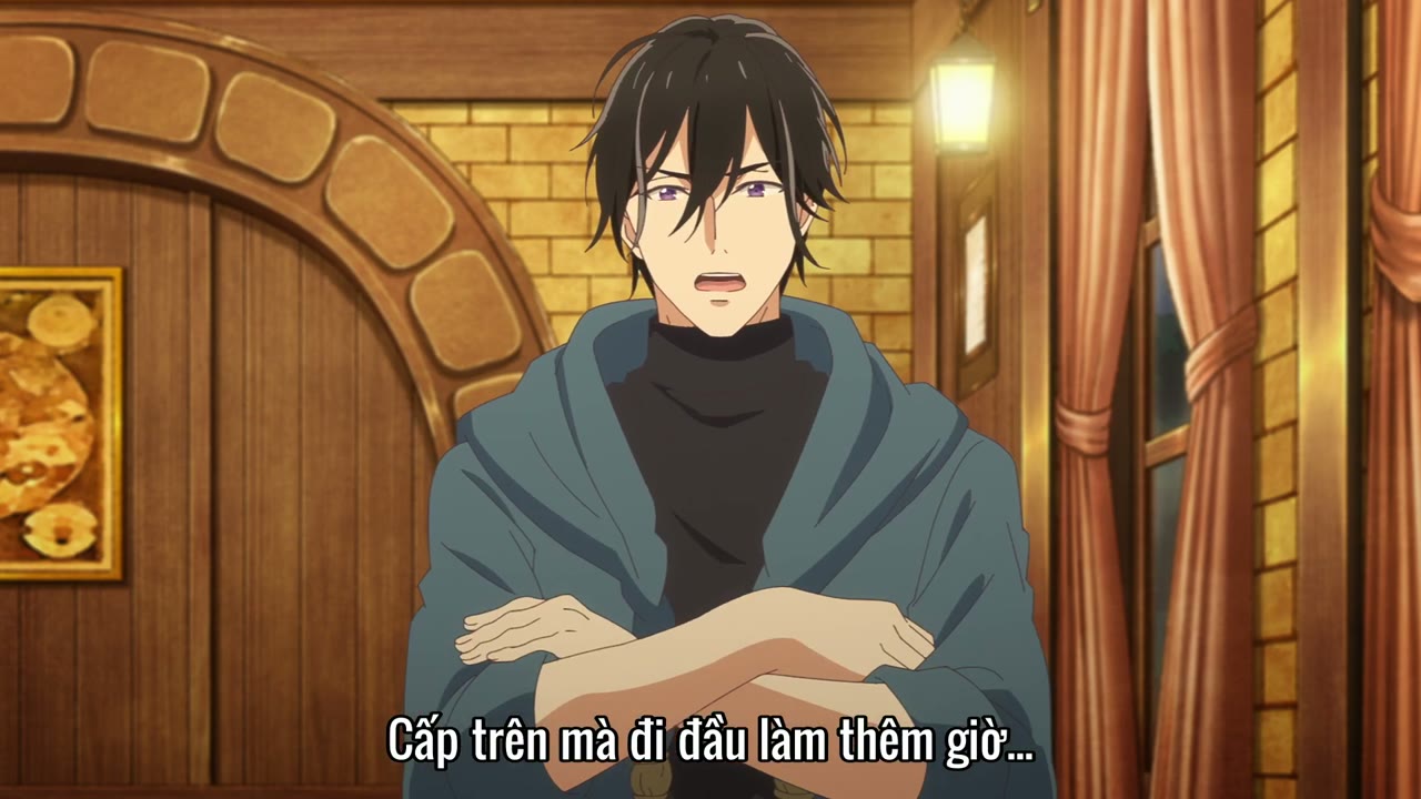 Nô Lệ Công Sở Định Đoạt Chuyện Dị Giới (Isekai no Sata wa Shachiku Shidai) tập 3 cảnh 2