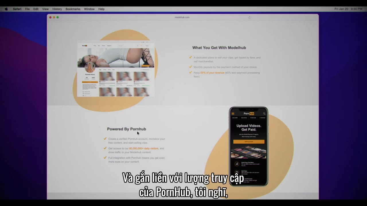 Cảnh ăn tiền: Câu chuyện về Pornhub tập 1