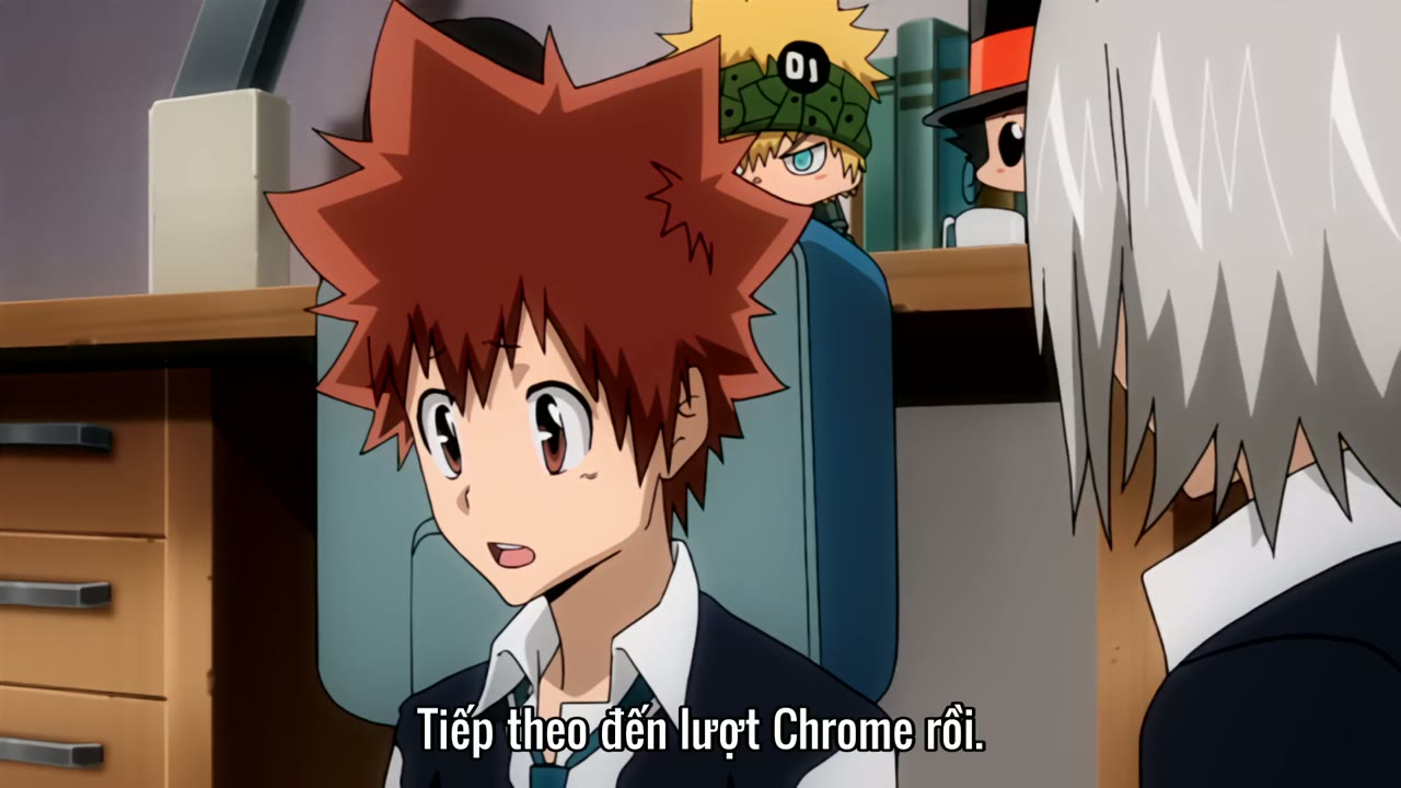 Gia Sư Hitman Reborn! (Katekyo Hitman Reborn!) tập 184 cảnh 3