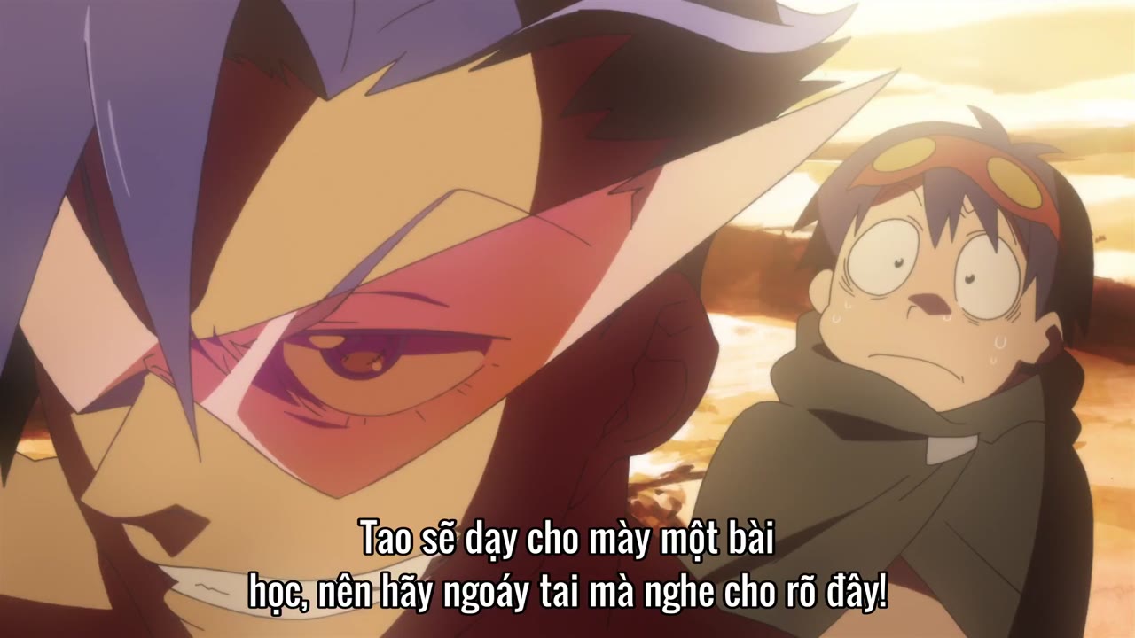 Gurren Lagann tập 1 cảnh 2