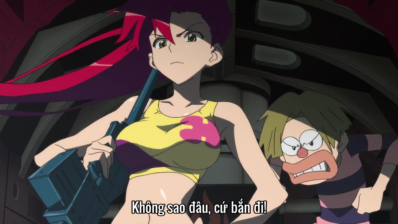 Gurren Lagann tập 12 cảnh 3