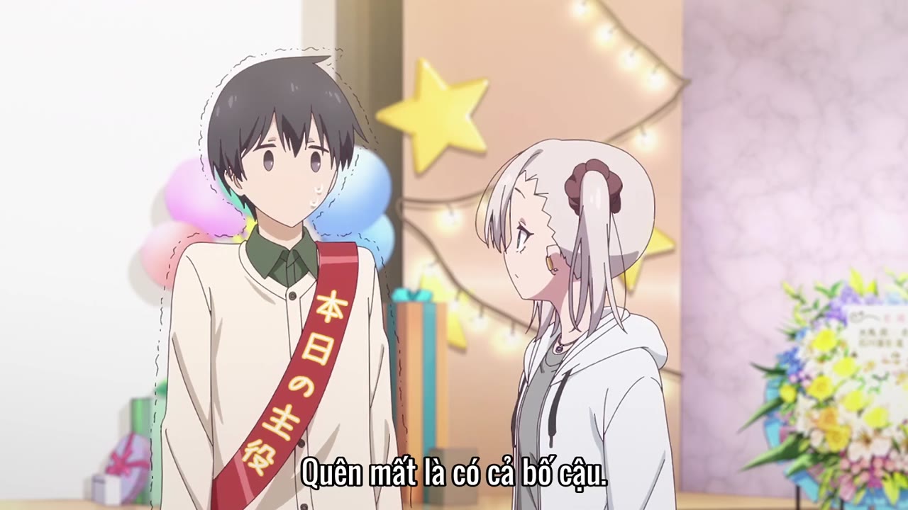Cô Ma Cà Rồng Nhỏ Bé Không Thể Hút Đúng Cách (Chanto Suenai Kyuuketsuki-chan) tập 12 cảnh 2