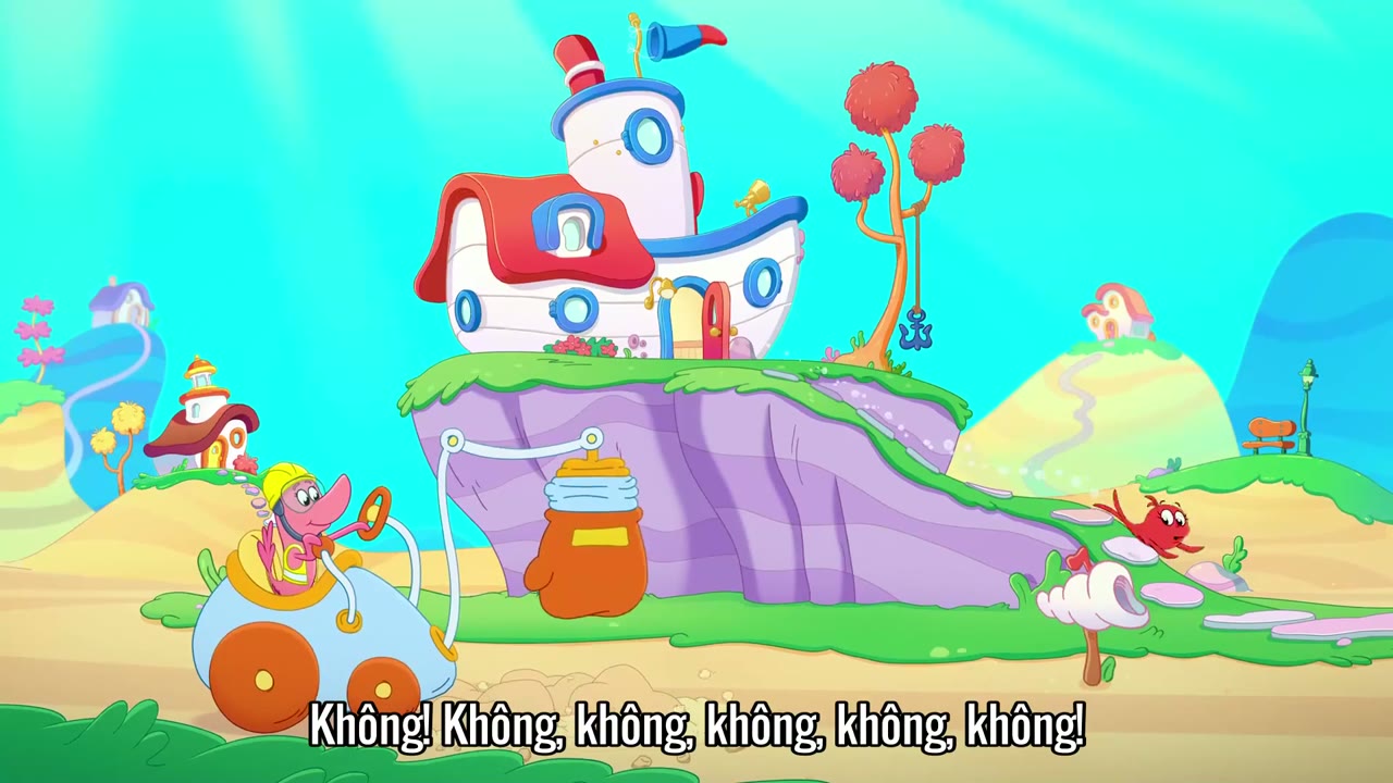 Cá đỏ, cá xanh tập 2 cảnh 3
