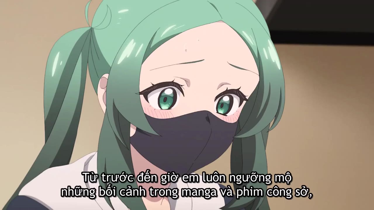 Egao no Taenai Shokuba desu. tập 11 cảnh 3