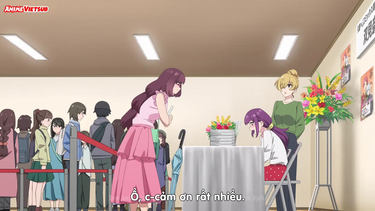 Egao no Taenai Shokuba desu. tập 12 cảnh 3