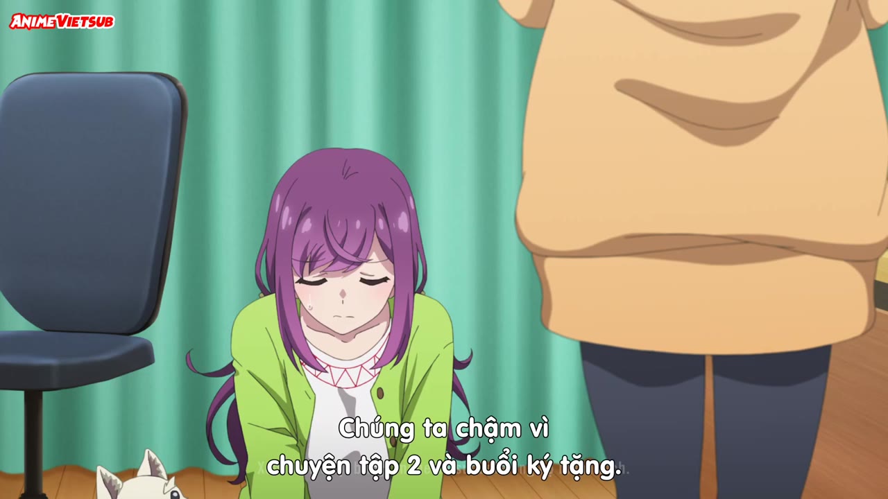 Egao no Taenai Shokuba desu. tập 13 cảnh 3