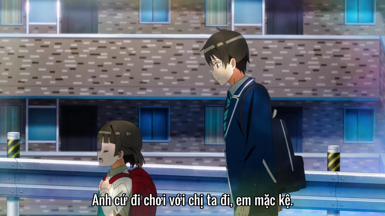 Watari-kun no xx ga Houkai Sunzen tập 1 cảnh 2