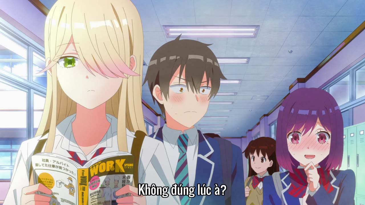 Watari-kun no xx ga Houkai Sunzen tập 3 cảnh 3