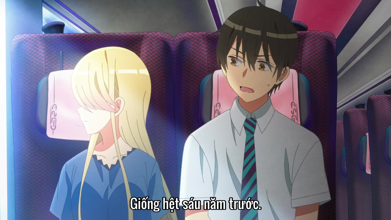 Watari-kun no xx ga Houkai Sunzen tập 13 cảnh 3