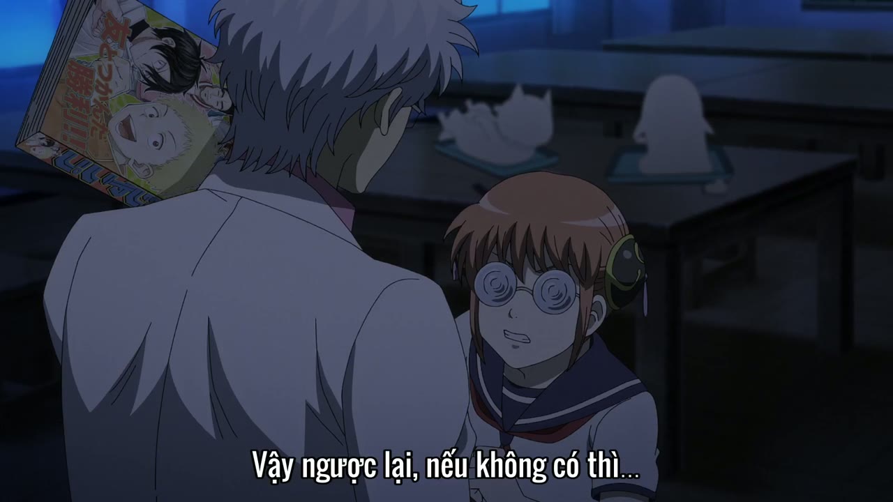 GINTAMA - Thầy Ginpachi Ở Lớp 3-Z tập 4 cảnh 2