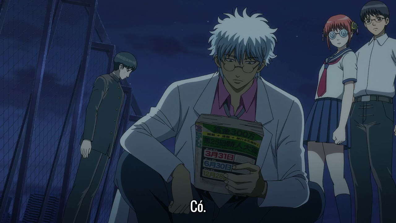 GINTAMA - Thầy Ginpachi Ở Lớp 3-Z tập 4 cảnh 3