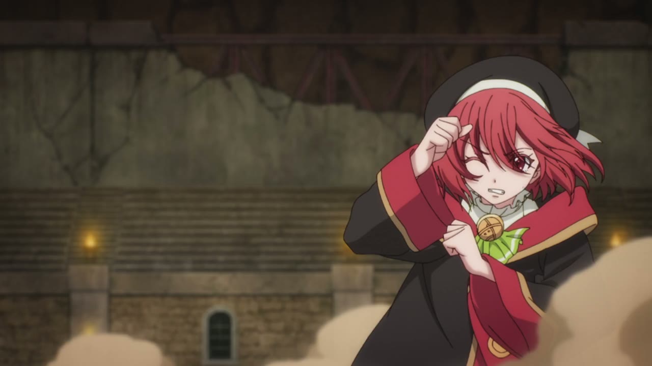 Pháp Sư Triều Đình Bị Trục Xuất Quyết Chí Trở Thành Mạnh Nhất (Mikata ga Yowasugite Hojo Mahou ni Tesshiteita Kyuutei Mahoushi, Tsuihou sarete Saikyou wo Mezashimasu) tập 2 cảnh 2