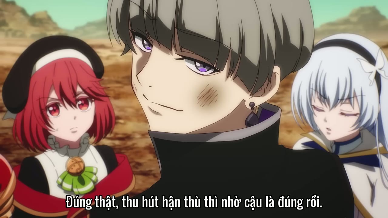 Pháp Sư Triều Đình Bị Trục Xuất Quyết Chí Trở Thành Mạnh Nhất (Mikata ga Yowasugite Hojo Mahou ni Tesshiteita Kyuutei Mahoushi, Tsuihou sarete Saikyou wo Mezashimasu) tập 3 cảnh 3