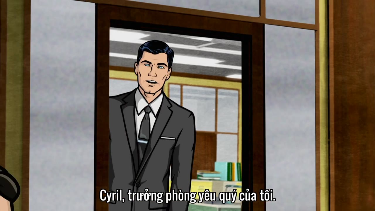 Archer (Phần 8) tập 1 cảnh 2
