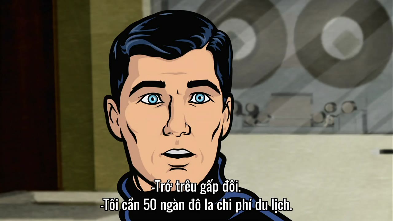 Archer (Phần 8) tập 1 cảnh 3