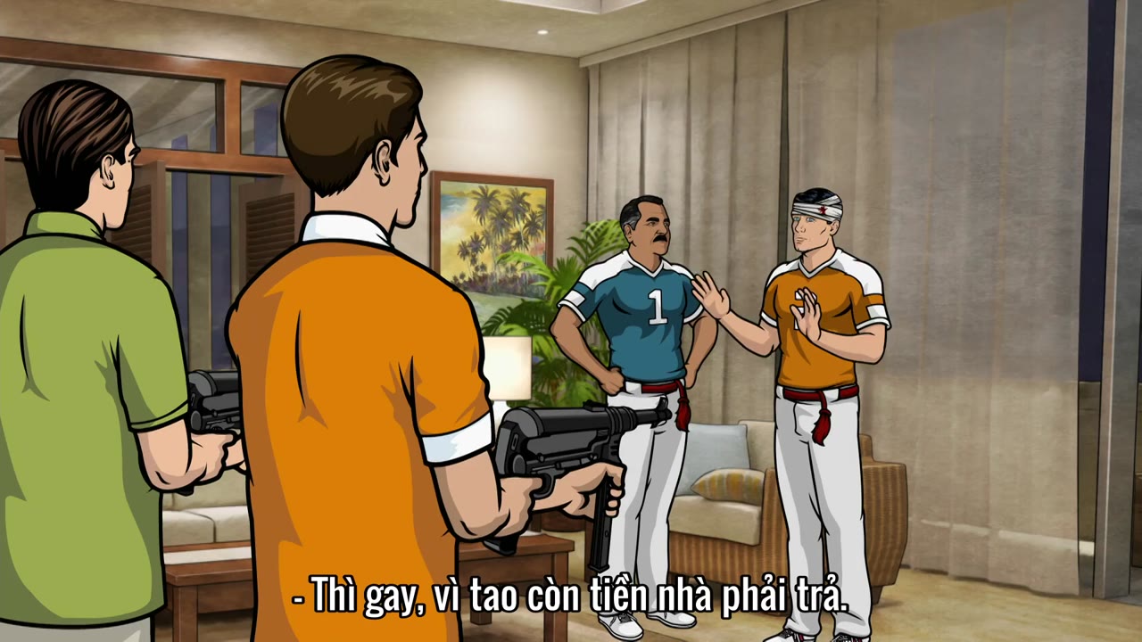 Archer (Phần 8) tập 5 cảnh 3