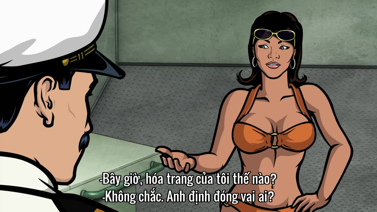 Archer (Phần 8) tập 6 cảnh 2