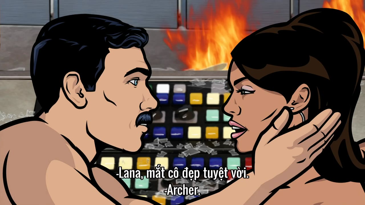 Archer (Phần 8) tập 6 cảnh 3