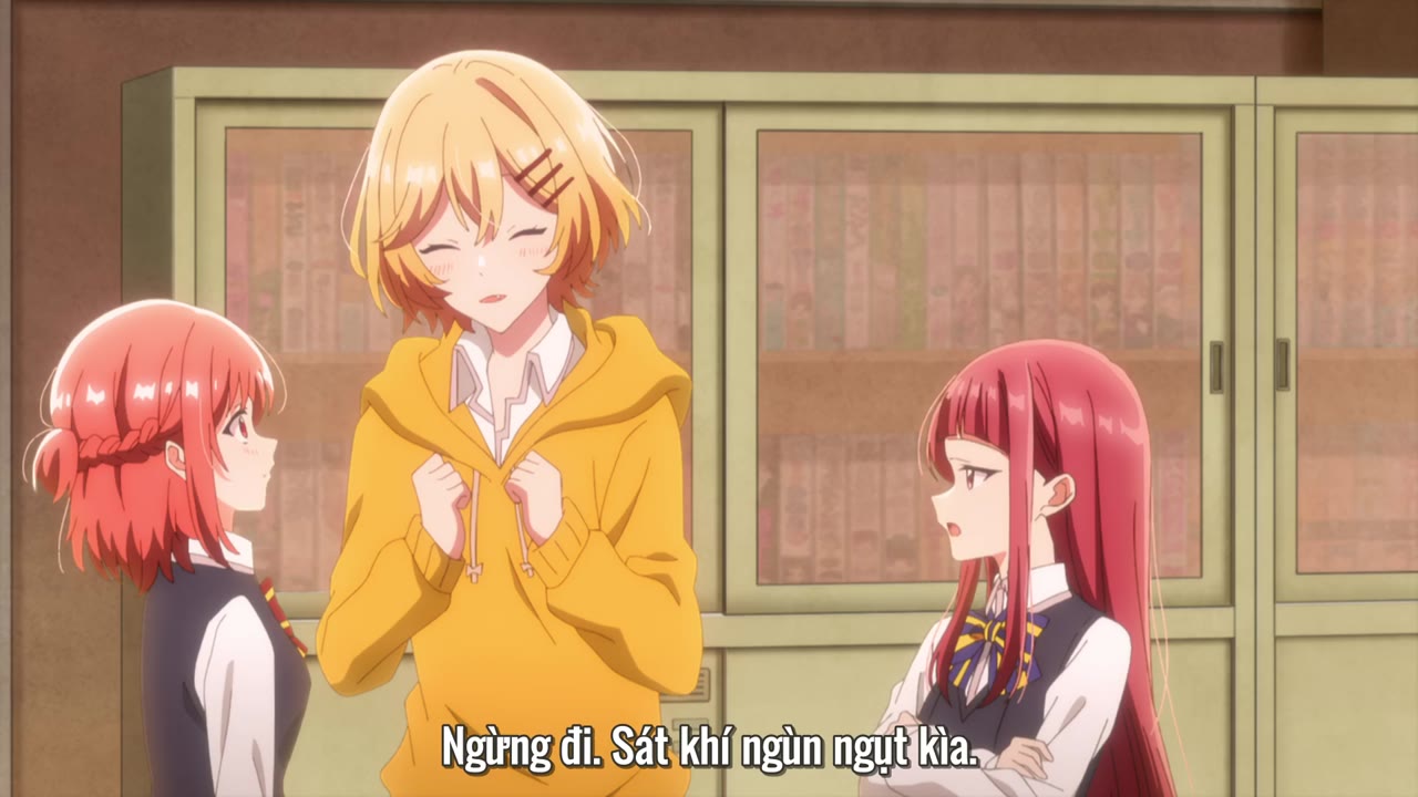 Khẽ Hát Lời Yêu (Sasayaku You ni Koi wo Utau) tập 5 cảnh 3