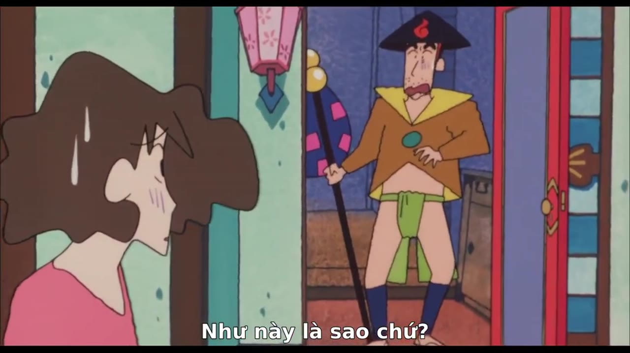 Crayon Shin-chan :  Âm Mưu Của Lãnh Chúa Unkokusai - cảnh 3