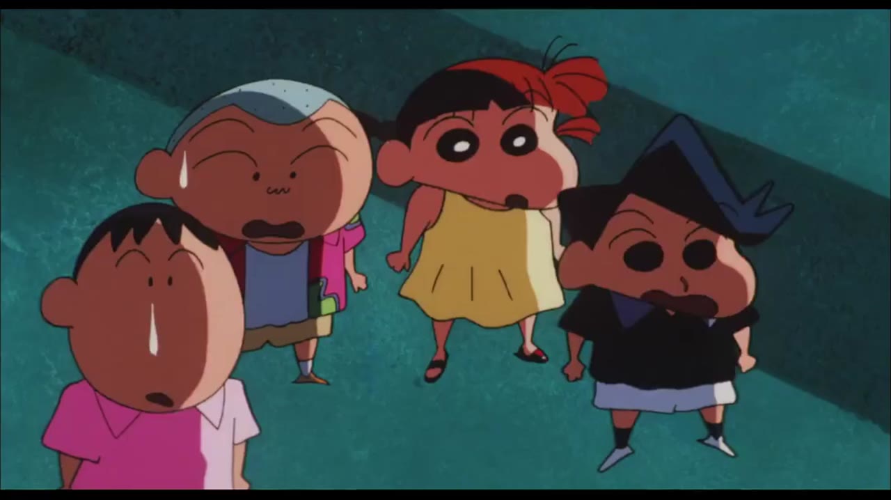 Shin-chan Cậu bé bút chì – Khu rừng gọi bão tố - cảnh 1
